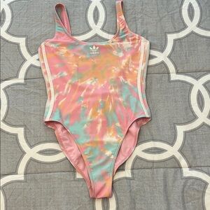Adidas Pastel Tie-Dye Swimsuit